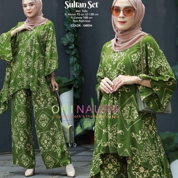 {KE.01Jl22ᴶ} SULTAN SET ORI NAURA STELAN JUMBO ONE SET STELAN JUMBO