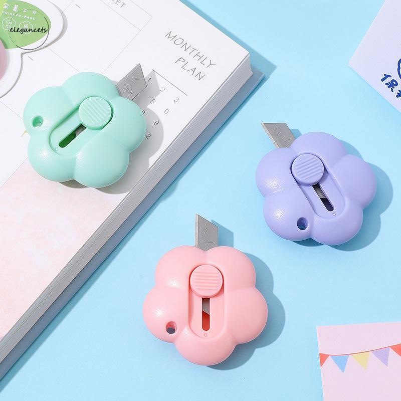 

Pemotong Utilitas Bunga Lucu Mini Portabel Unboxing Pemotong Kertas Rumah Kantor E