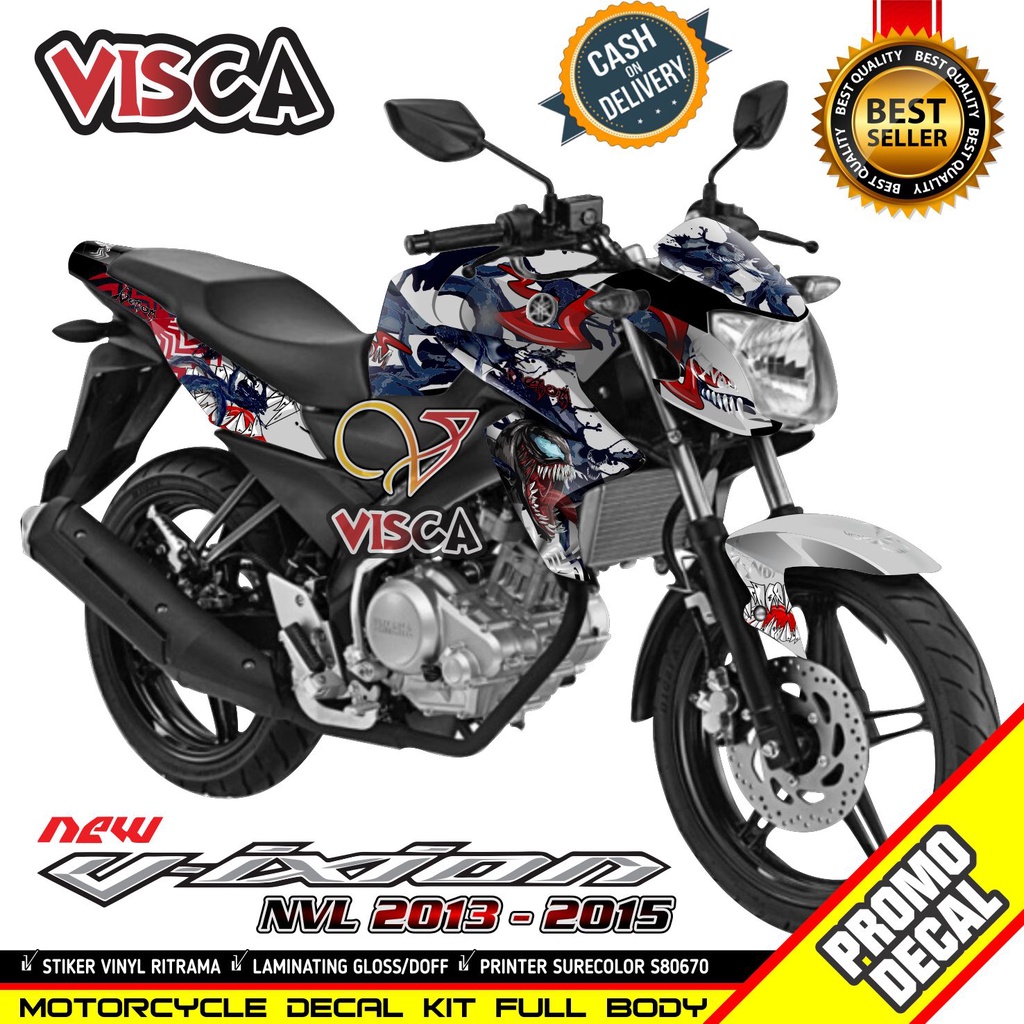 Decal Vixion New Full Body Decal Vixion NVL Full Body Stiker Vixion NVL Full Body Stiker Vixion New 