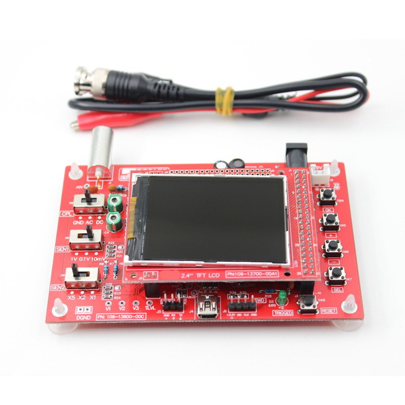 Digital Oscilloscope DSO138 Module Kit Osiloskop Osciloscop Osiloskop 2.4 inch TFT LCD Display IMsps