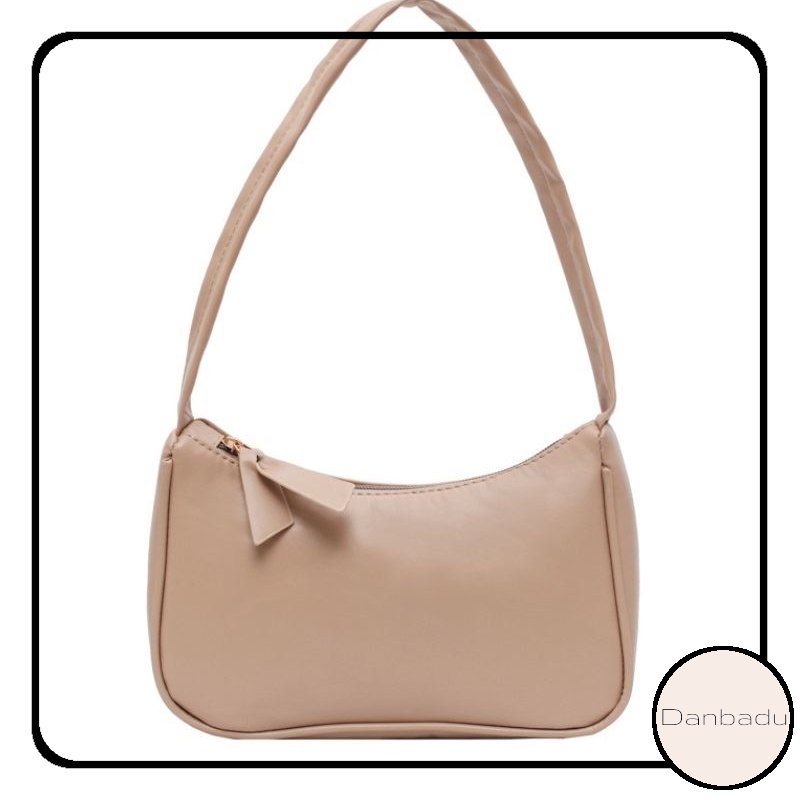 Tas Shoulder Bag Wanita Simple Elegan Cantik Kecil Import