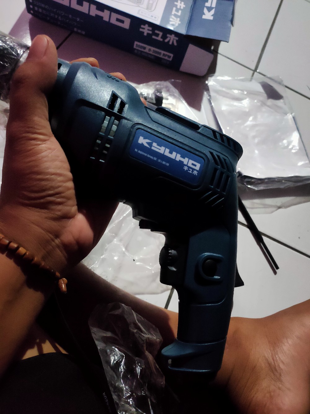 Mesin Bor Listrik / Bor Beton Kyuho K550i Impact Drill 13mm