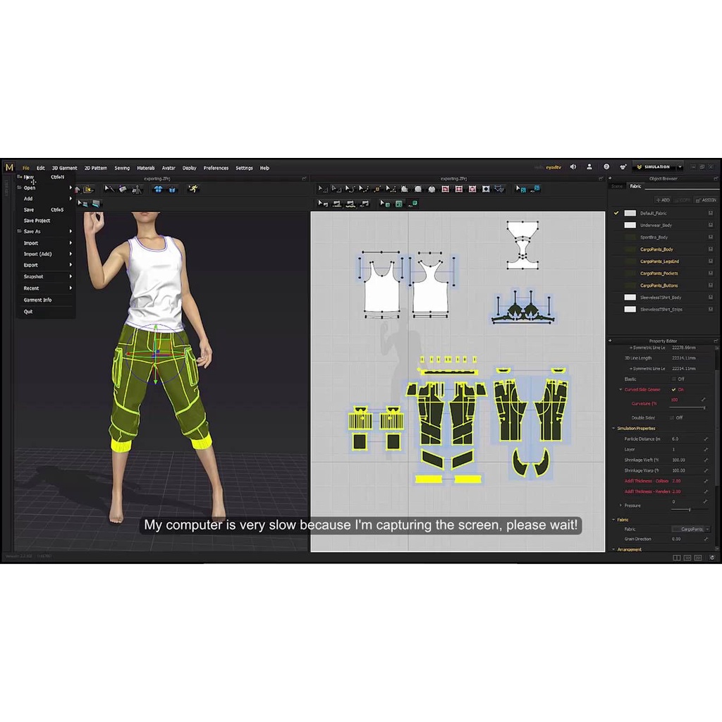 Marvelous Designer Enterprise 11 versi 2022 Lisensi full version Software 3D Virtual Design busana pakaian