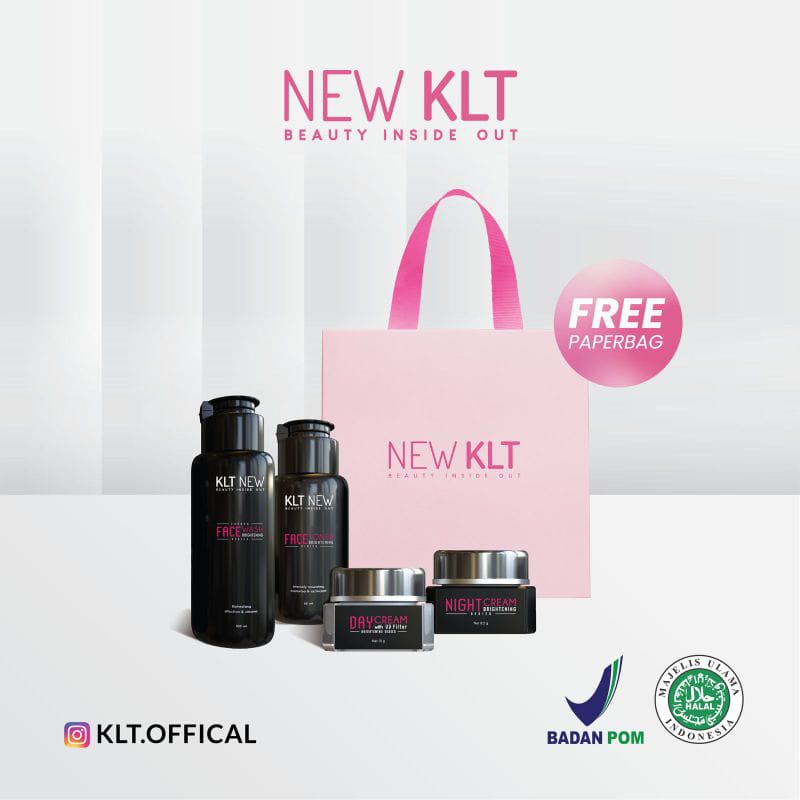 Klt New Bpom Original Skincare / New Klt / Cream Klt Black