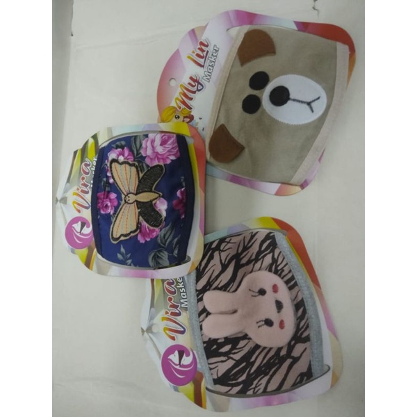 masker boneka hijab