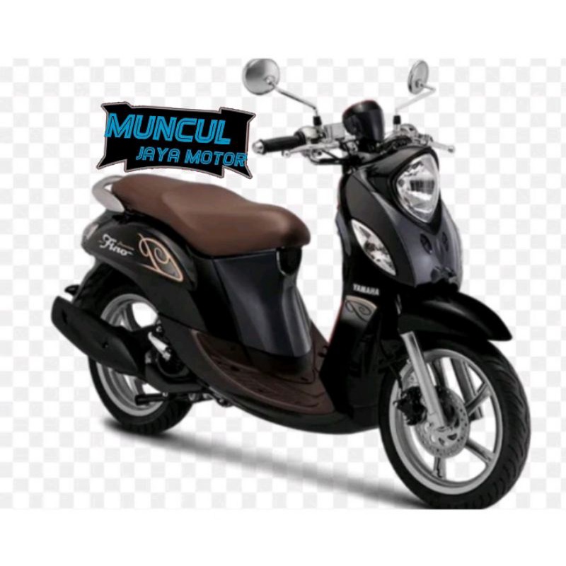 FULL BODY HALUS FINO FI 125 2019 HITAM ORIGINAL YAMAHA YGP