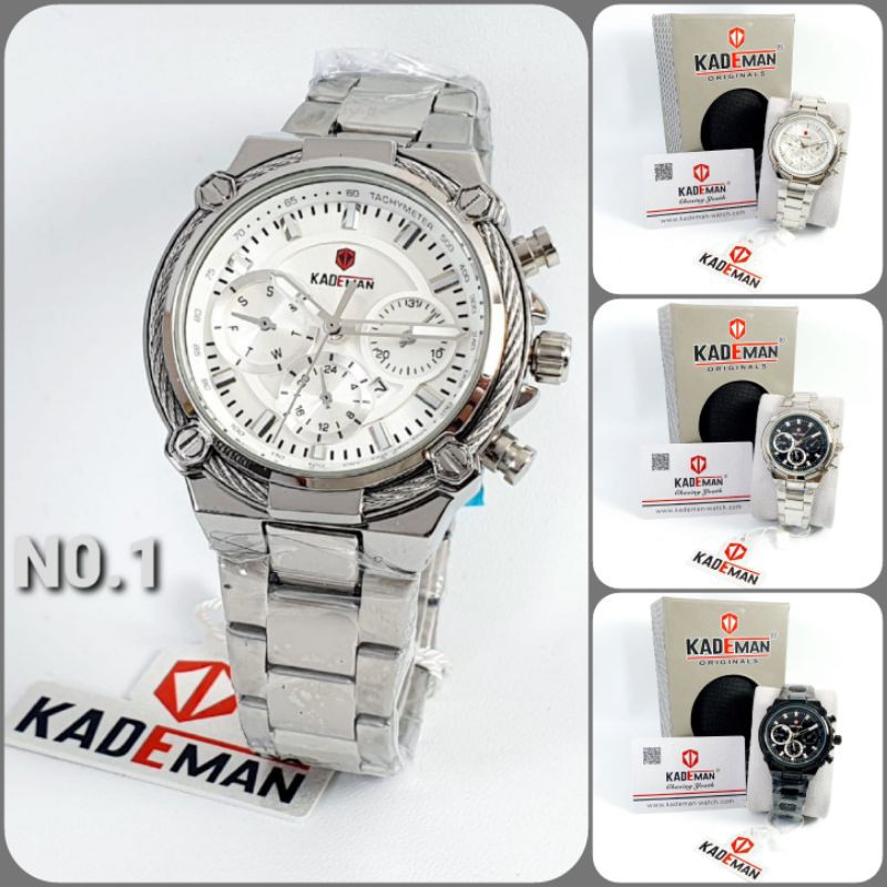 Jam Tangan Analog Wanita Kademan KDM535 Grade Original