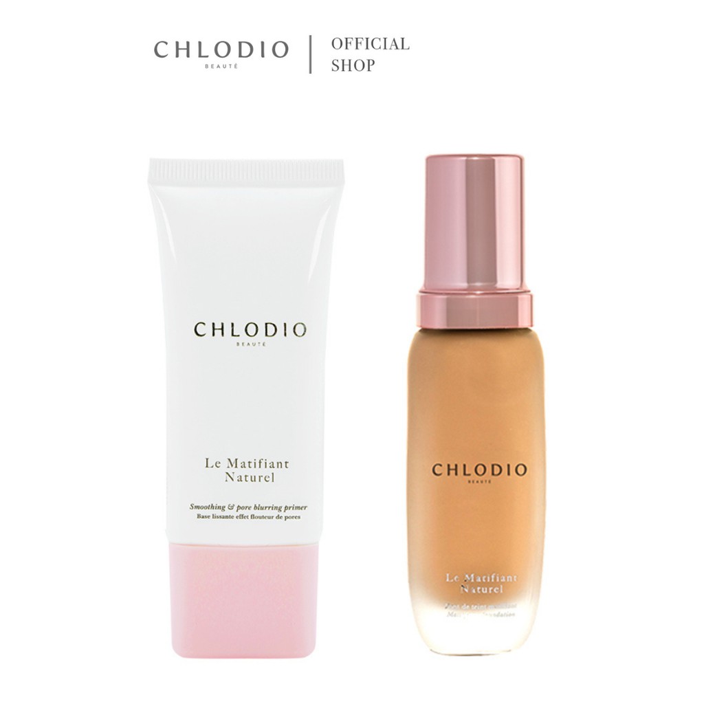 

CHLODIO Le Matifiant Naturel Smoothing & Pore Blurring Primer and Mattifying Foundation - 04 Sand