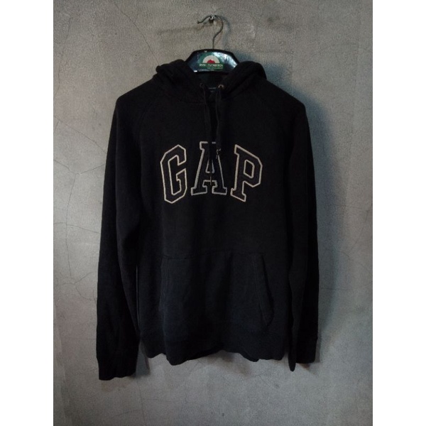 Hoodie gap hitam second preloved SUDAH LAKU