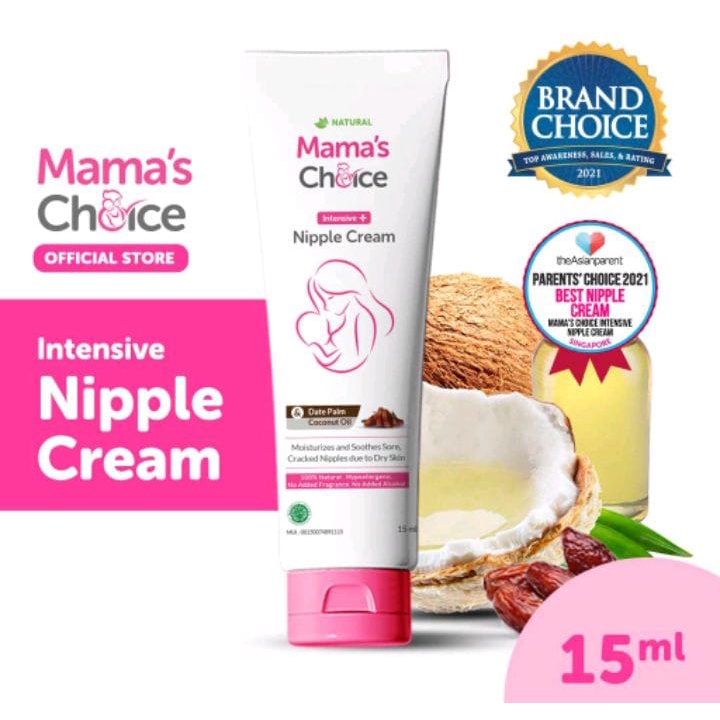 MAMA'S CHOICE INTENSIVE NIPPLE CREAM (KRIM PUTING LECET HALAL)