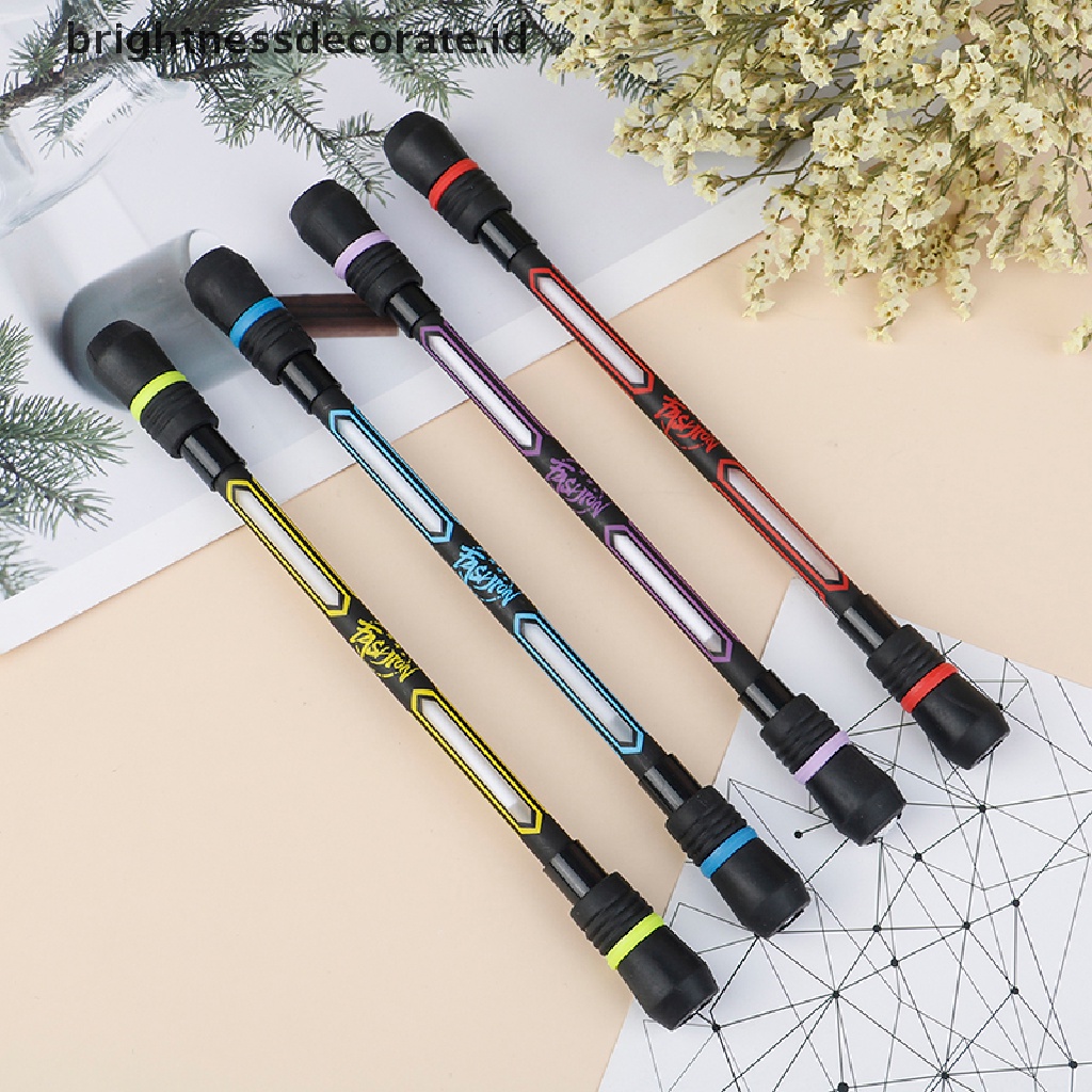 [birth] Spinning Pen Creative Random Flash Rotating Gaming Gel Pens for Student Gift Toy [ID]