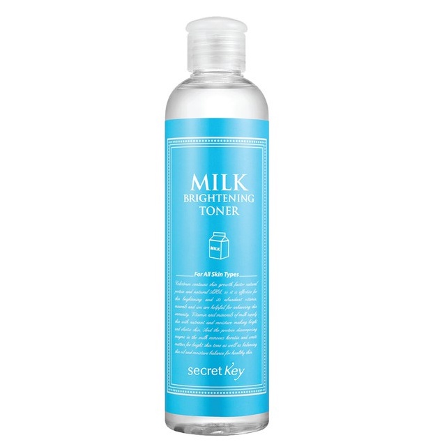 (BPOM) SECRET KEY Milk Brightening Toner 248ml