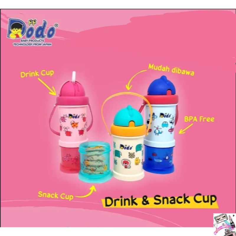 ☃Cutezz_Ching1☃Dodo Drink &amp; Snack Cup DDC 014