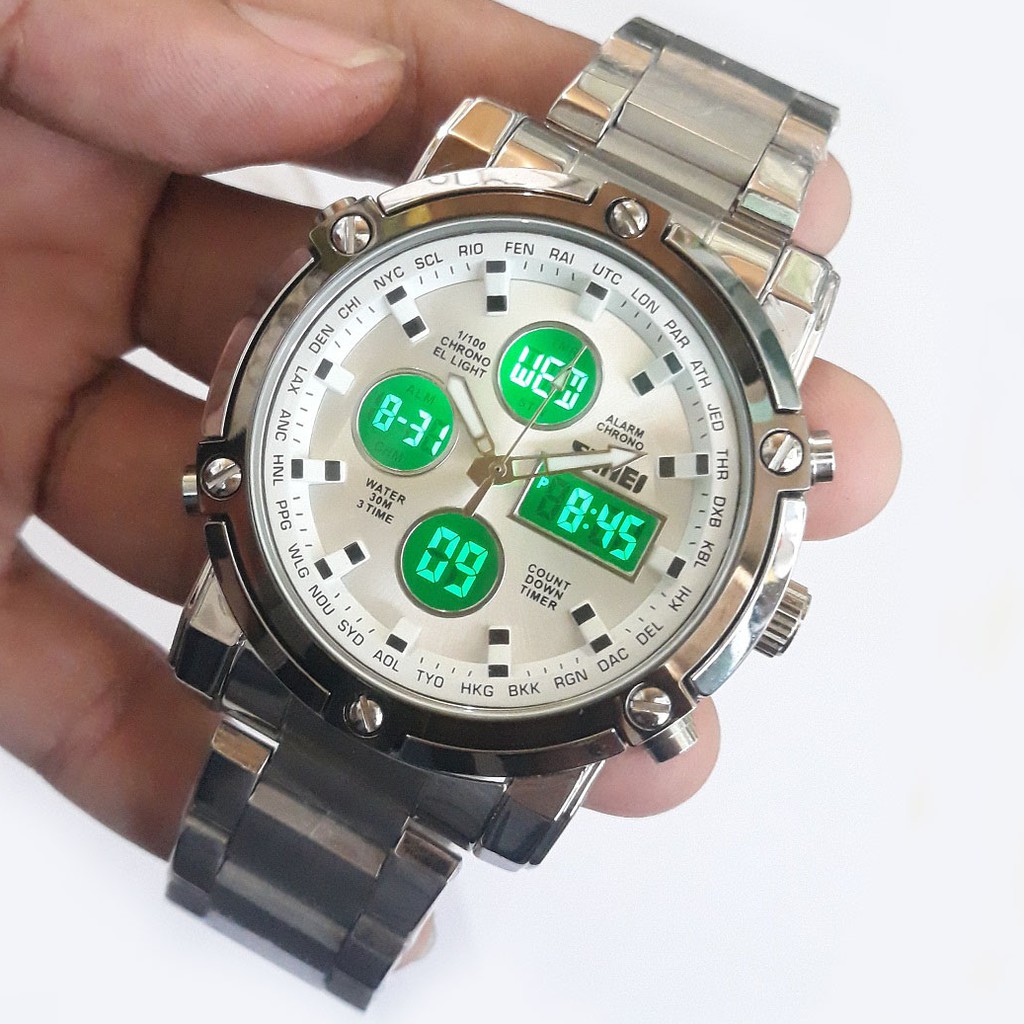 Jam tangan SKMEI Sport ori dobel mesin