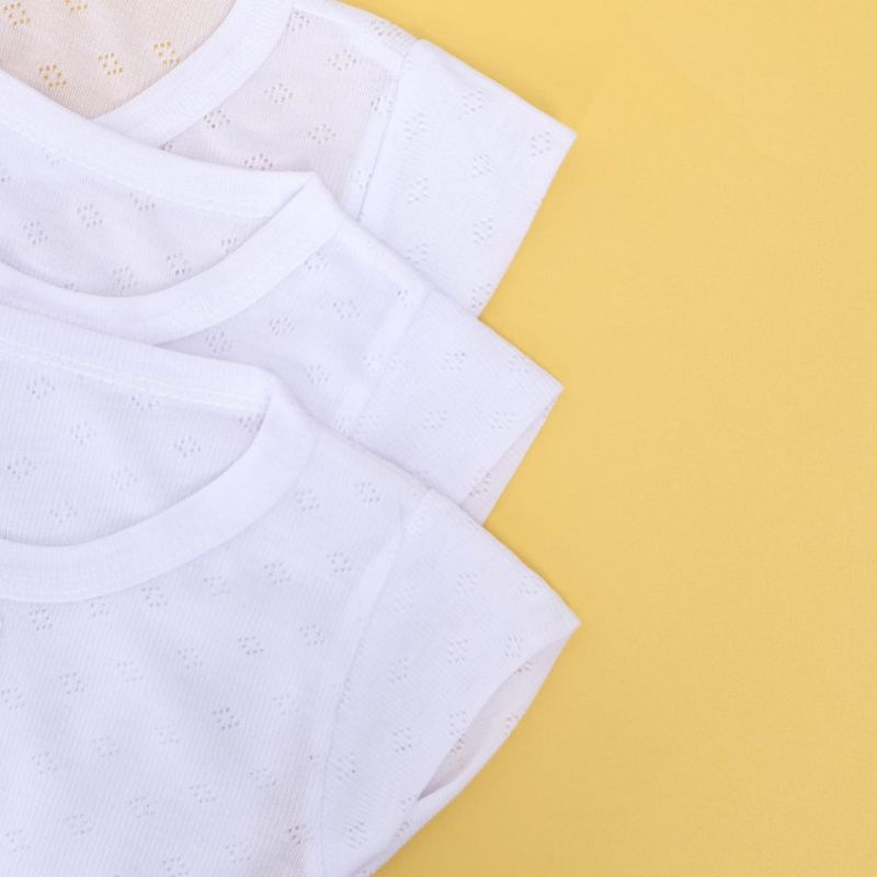 6 Pcs Baju Dalam Anak/ Oblong Anak Power Kids Warna Size S-XXL