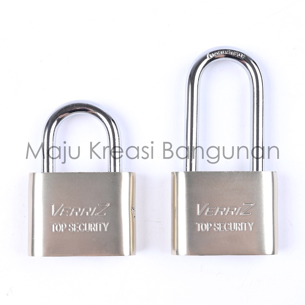 Gembok Rumah Pagar Toko Panjang Pendek Padlock 50mm 50S 50L 3 Kunci 50 mm Verriz Dan Xiang MT