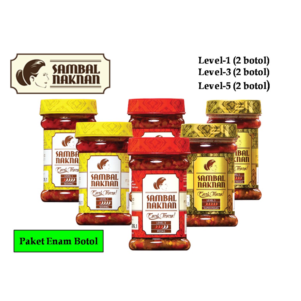 

Sambal Naknan 3 Varian Level Paket-4