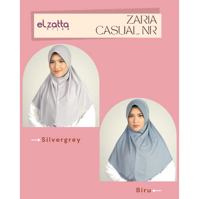 KERUDUNG INSTAN ELZATTA BERGO ZARIA CASUAL NR