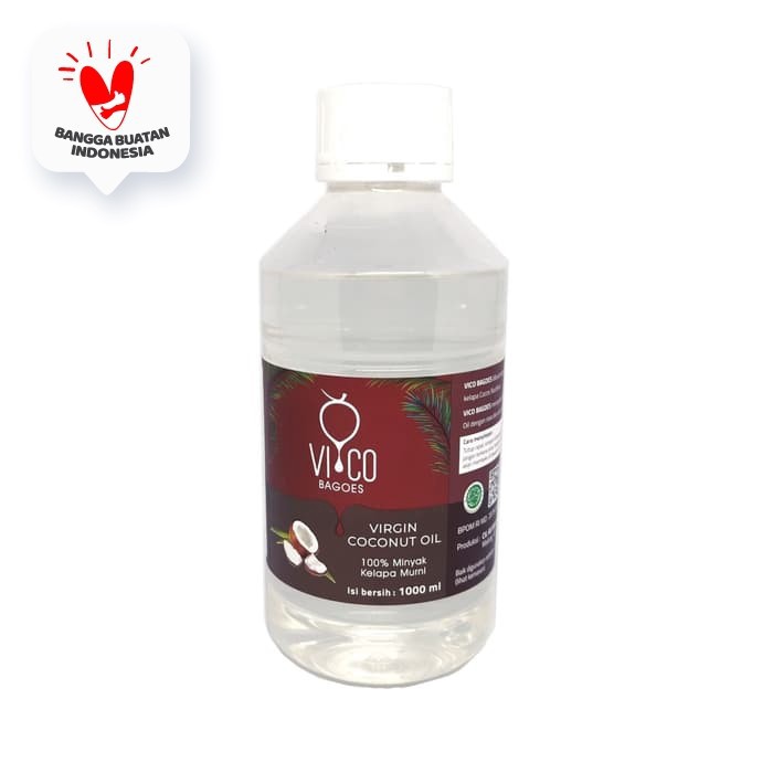 VICO BAGOES Virgin Coconut Oil (VCO) 1 Liter / Minyak Kelapa Murni