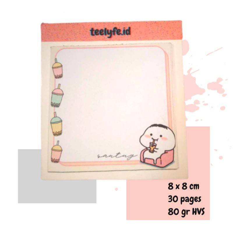 

Memopad Pentol/ Quby memopad/ Pentol Memopad