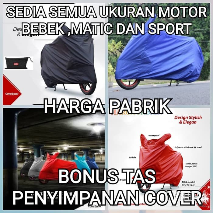 TERLARIS cover motor pcx/cover body pcx/selimut pcx