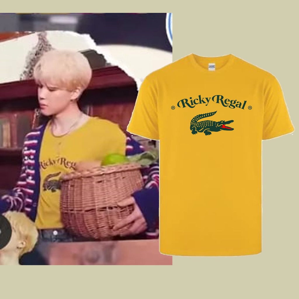 Kaos Bangtan Jimin Buaya Dtf Print