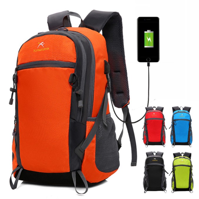 TW02-02 Tas Gunung Ransel Dengan USB Port