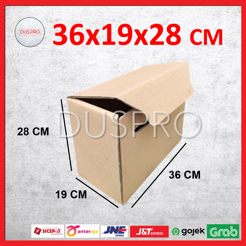 

(min 10 pcs) KARDUS BOX ARSIP DOKUMEN 36X19X28 CM | TEBAL KOKOH BESAR KARTON ARSIP FILE