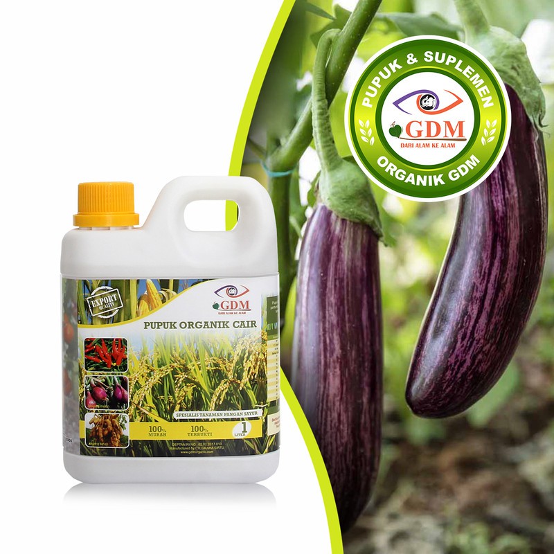 Pupuk Terong Organik GDM 1Liter