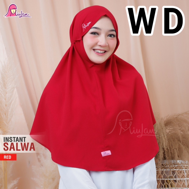 GROSIR MIULAN SALWA DEWASA-ORIGINAL-JILBAB BERGO KWALITAS JAHITAN RAPI-ORIGINAL PRODUK-KODE W-1