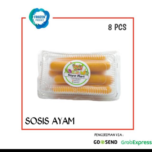 

SOSIS AYAM ISI 10 PCS [ FROZEN FOODS ]