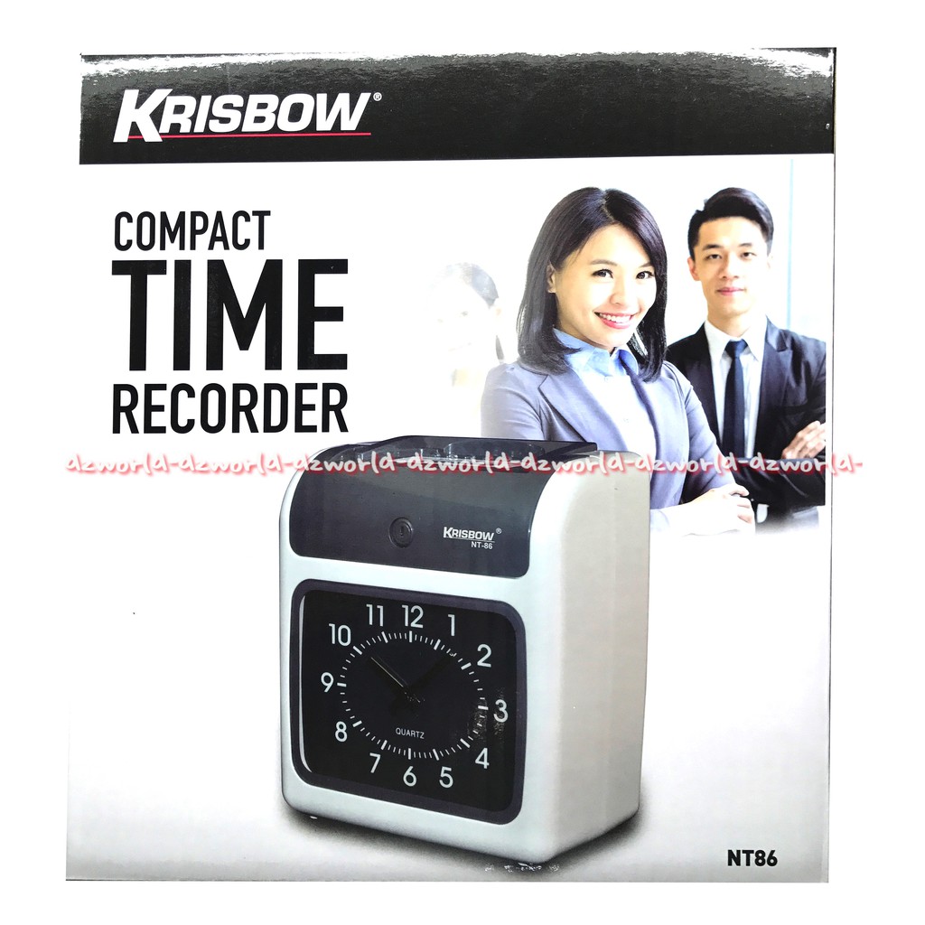 

Krisbow Compact Time Recorder Nt 86 Mesin Absensi Elektronik
