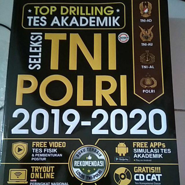 Asli Buku Tni Polri Terbaru Top Drilling Tes Akademik Seleksi Tni Polri 2019 2020