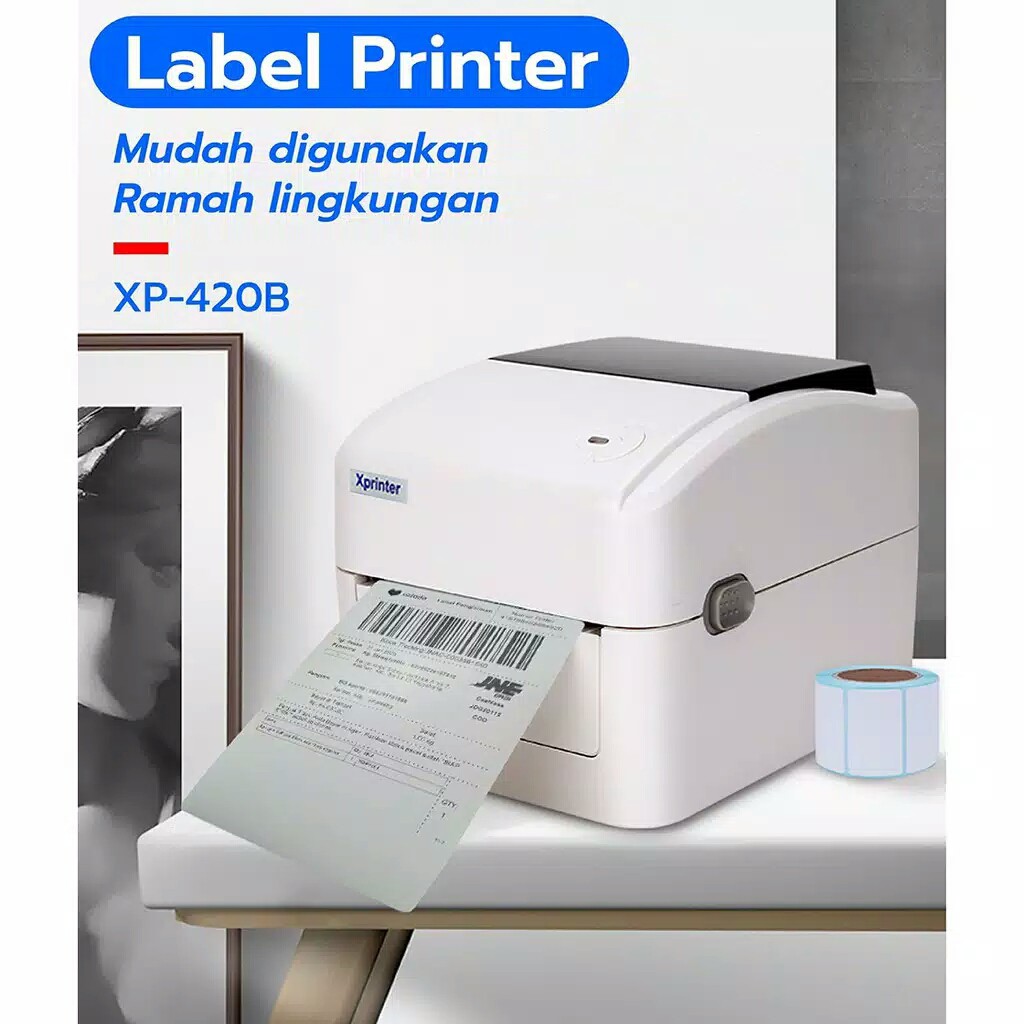 PRINTER BARCODE THERMAL / LABEL PRINTER 420B SIZE 110MM / A6