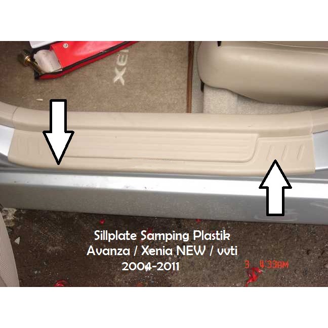 Sillplate / Sill plate samping Avanza / Xenia NEW / vvti Cream