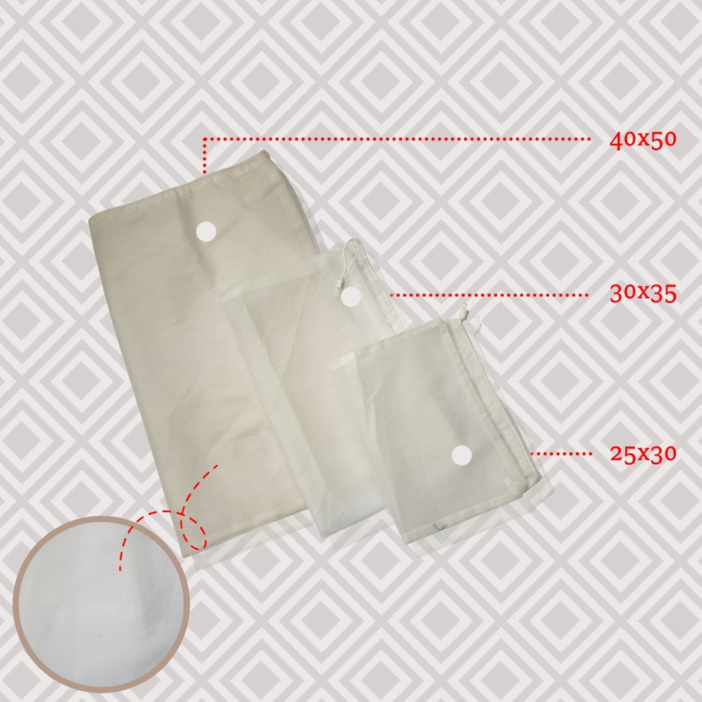 Spoundbond Bag Tas Multiguna Tas Penyimpanan Tas 30x40 25x35 20x30 15x25 Bisa Cod