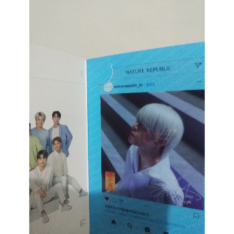 Official Photocard Nature Republic x NCT 127 [Yuta]