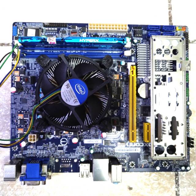 Paket h61 DDR3 prosesor core i7 2600 ram 8gb plus fan