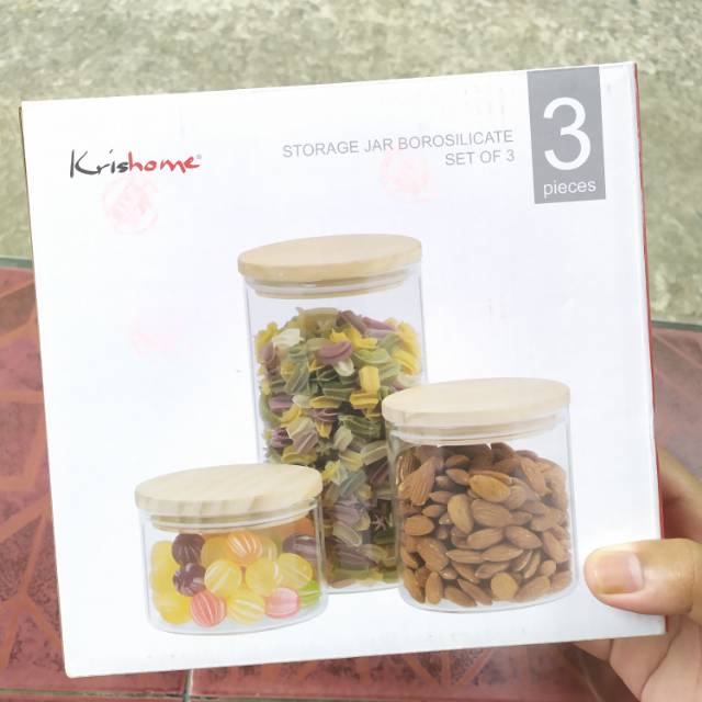 Toples kaca Krishome