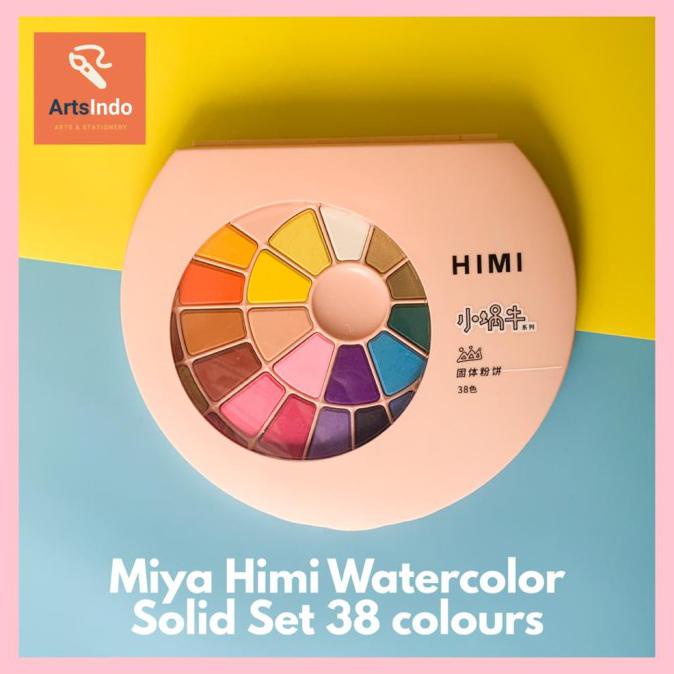 

cat air watercolor Miya set 38colors - Blue READY STOK
