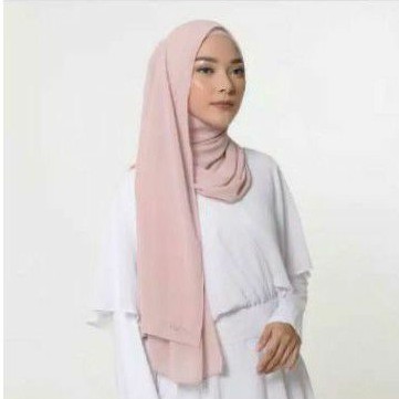 Pashmina Polos Bahan Ceruty Elzatta Selvia Anindita