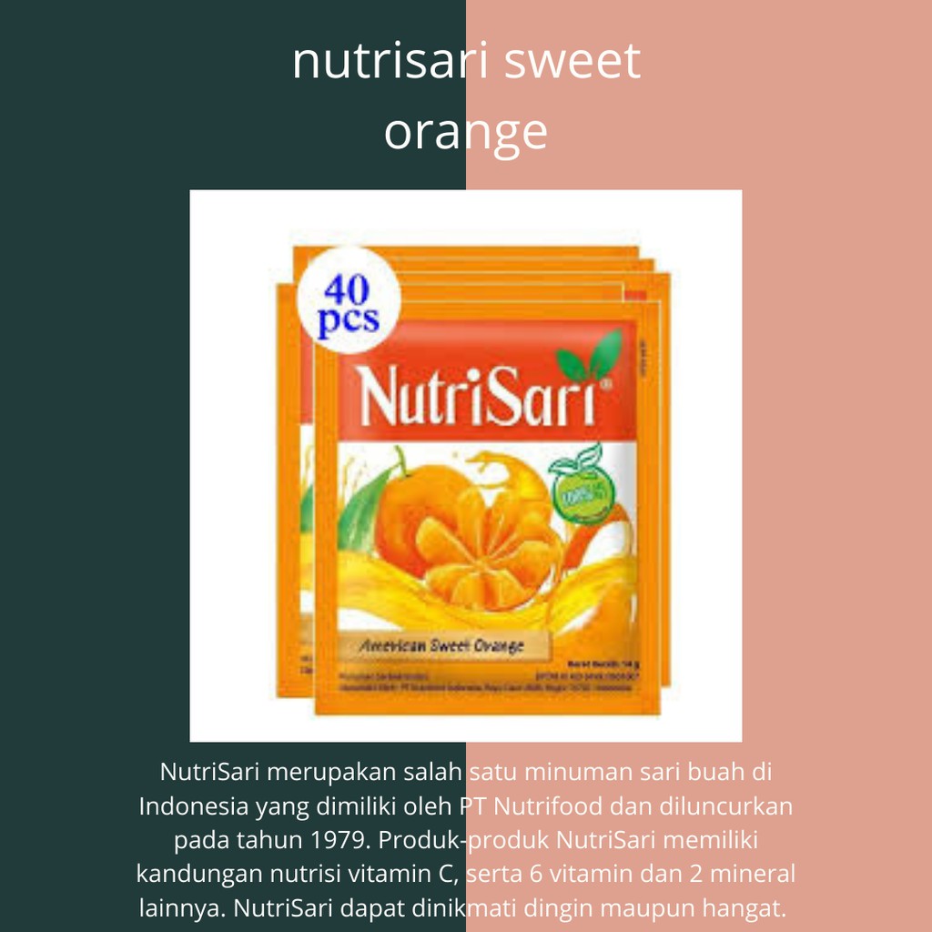 

nutrisari