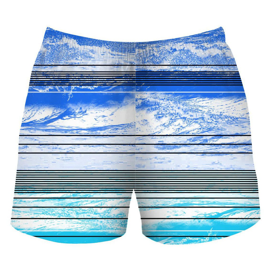 (COD) Boxer pria dewasa / celana pantai / celana surfing bahan katun premium-2
