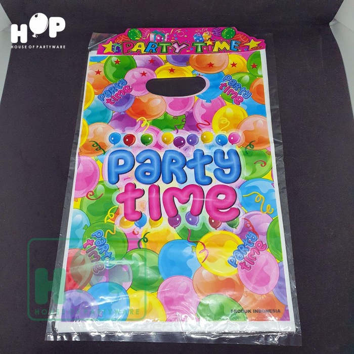 

PROMO Lot Bag / Kantong Plastik Ulang Tahun / Goodie Bag / Bungkus Snack