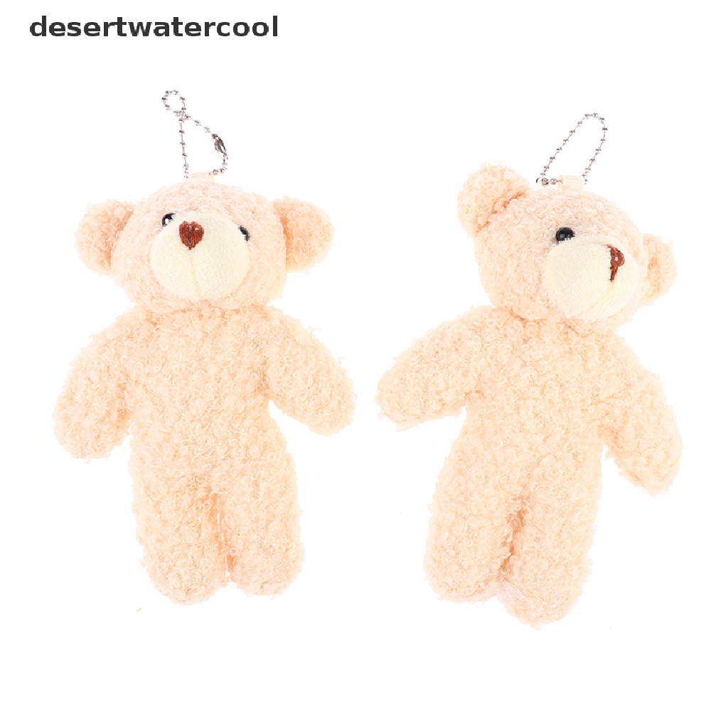 Deid 1pc Mainan Boneka Beruang 12cm Bahan Plush Untuk Hadiah Ulang Tahun