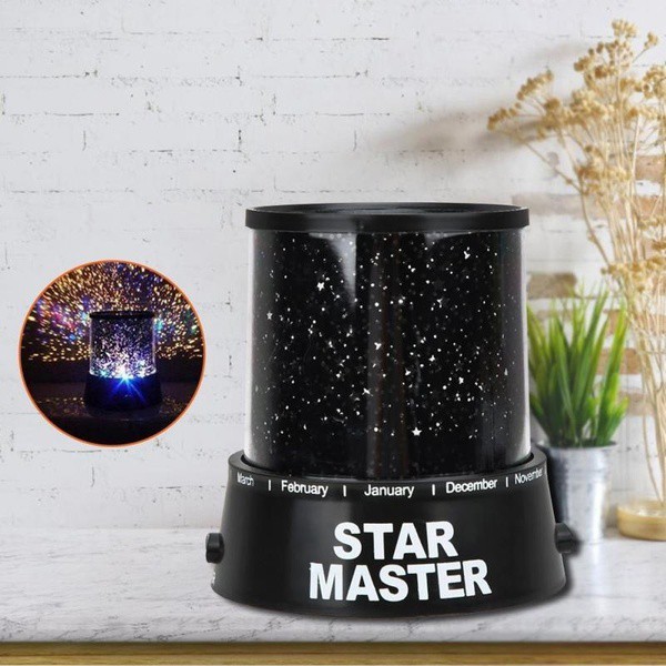 MOS Lampu Tidur Proyektor 3D Star Master Bintang Luar Angkasa Dekorasi Kamar starwars romantic