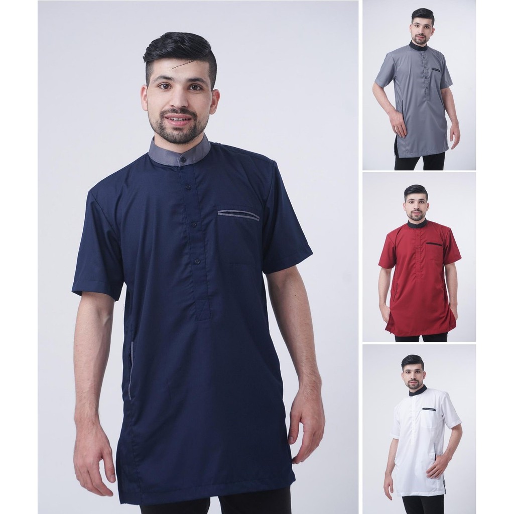 Baju Koko Pria Elegan Katun Toyobo Tebal Adem Premium Koko Baju Koko Pria Elegan Katun Toyobo Tebal Adem Premium Koko