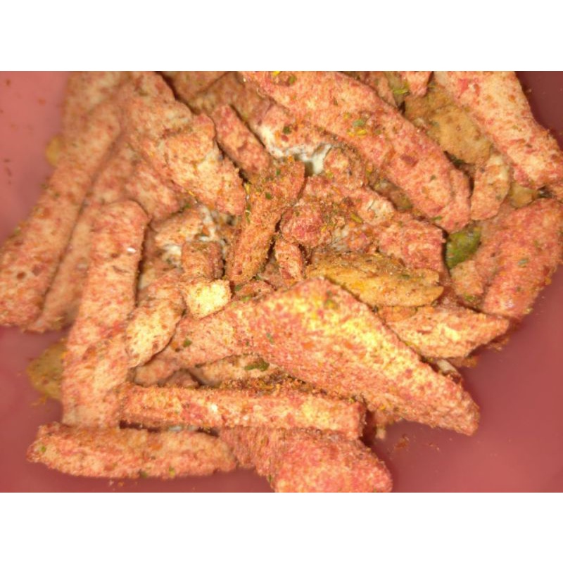 Basreng Kriuk Medok 500 gr (setengah kilo) Pedas Daun Jeruk/Pedas Asin/Original Termurah by BASRENG MEDOK-5