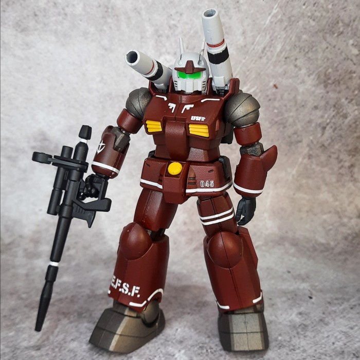 Gundam HG Guncannon Custom Repaint Decal Coating 1/144 Bandai Gunpla