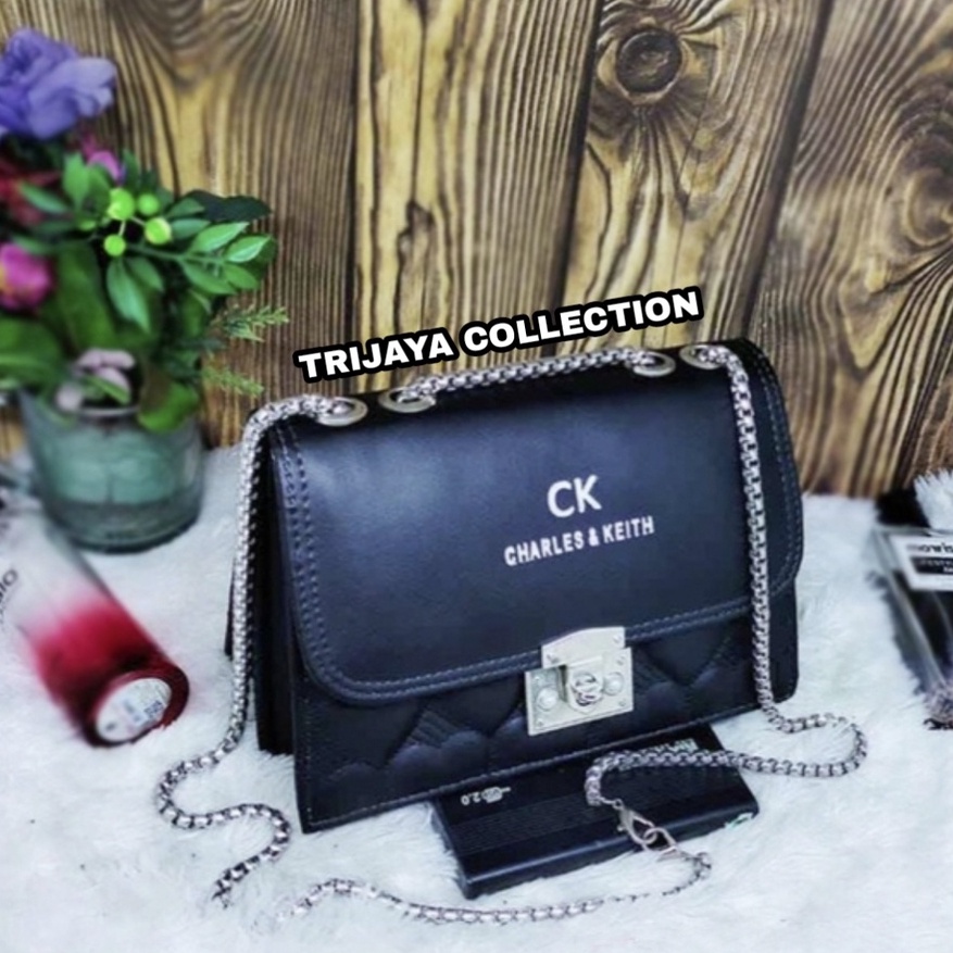 TAS SELEMPANG WANITA CEKA  BORDIR LOVE // SLING BAG WANITA // TAS FASHION KEKINIAN